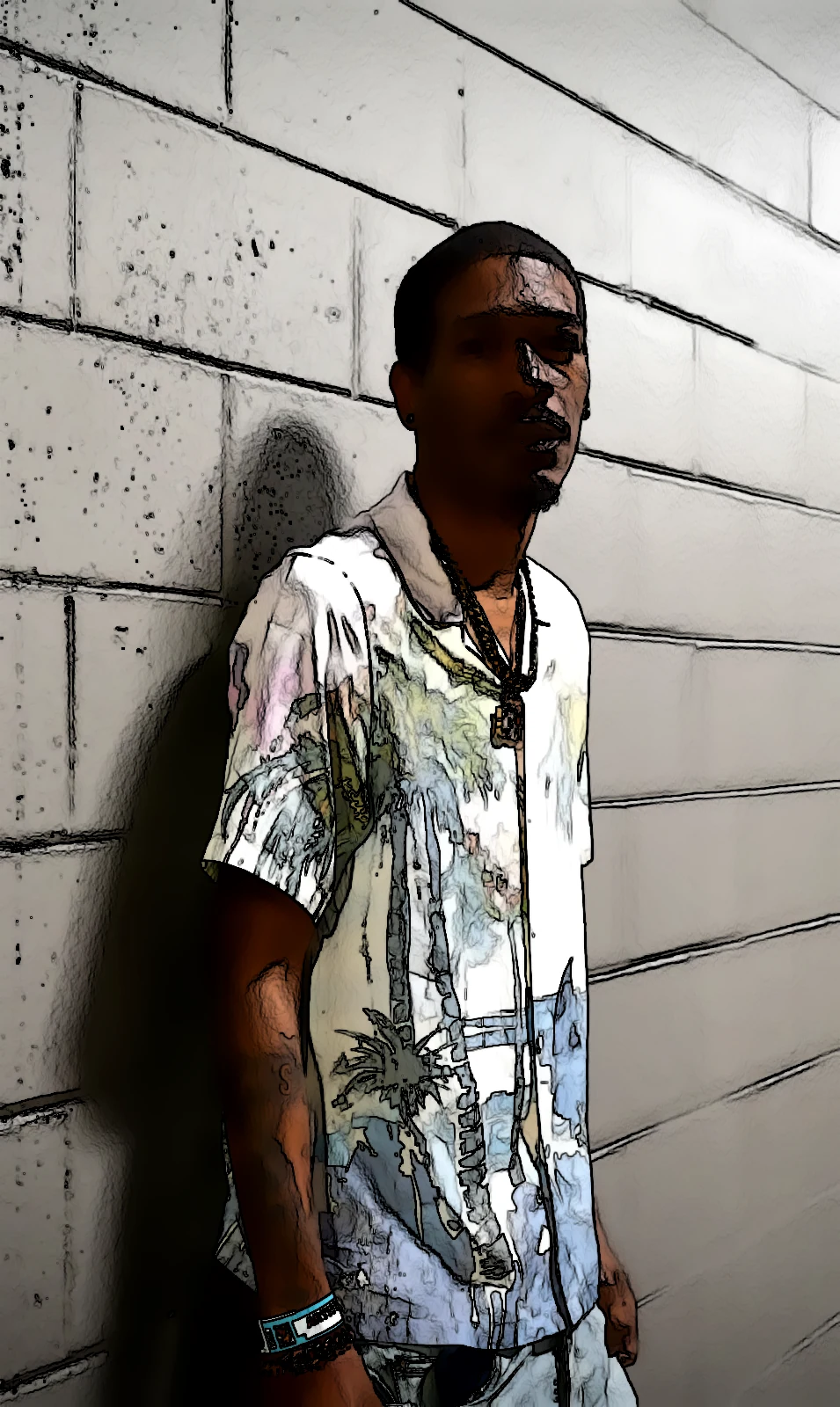 AnotherWav video game character portrait